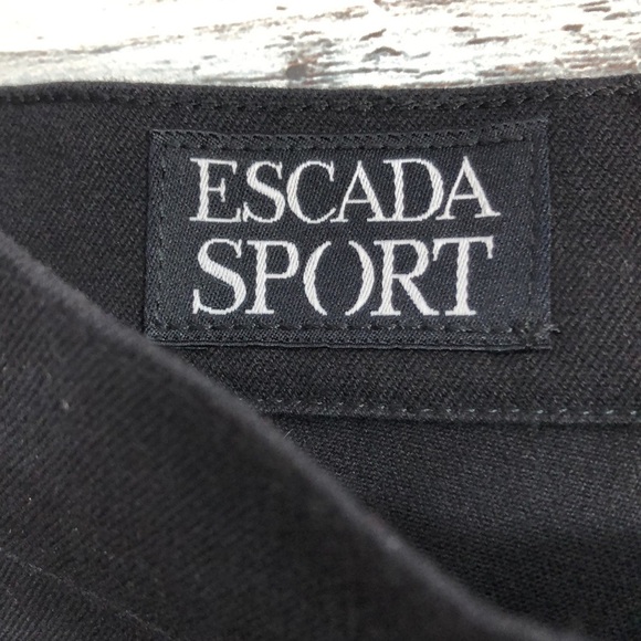 Escada Sport Black Light Weight Jeans 38/6 - Picture 3 of 9